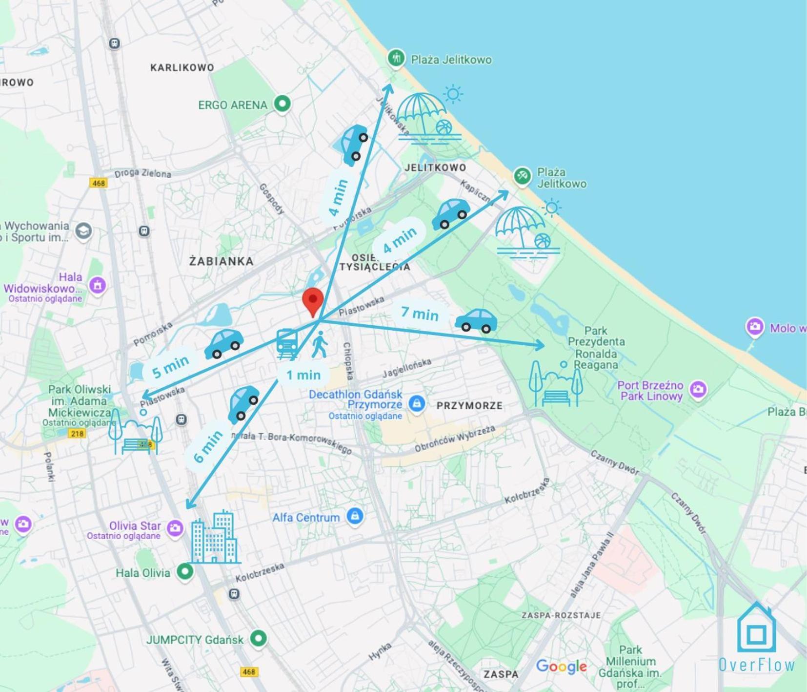 Zigzag Room - Charming Place, 15 Minutes To Gdansk Old Town & 5 Minutes To Seaside Gdańsk Exterior foto